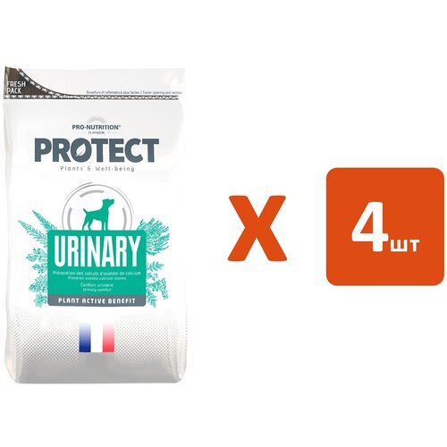 FLATAZOR PROTECT URINARY для взрослых собак при мочекаменной болезни (2 кг х 4 шт)