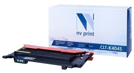 Картридж NV Print CLT-K404S Black для Samsung SL-C430/C430W/C480/C480W/C480FW (1500k)