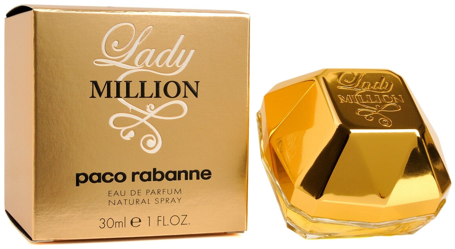 Парфюмерная вода Paco Rabanne Lady Million 30 мл