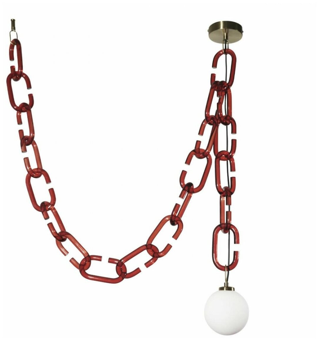Подвесной светильник "Loft IT" Chain 10128C Red