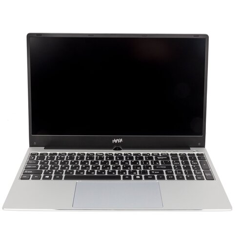 Ноутбук Hiper Workbook Q15UHR 15.6' IPS FHD/Core i3 10110U/8Gb/256Gb SSD/noDVD/VGA int/no OS (KC29D2B4) silver