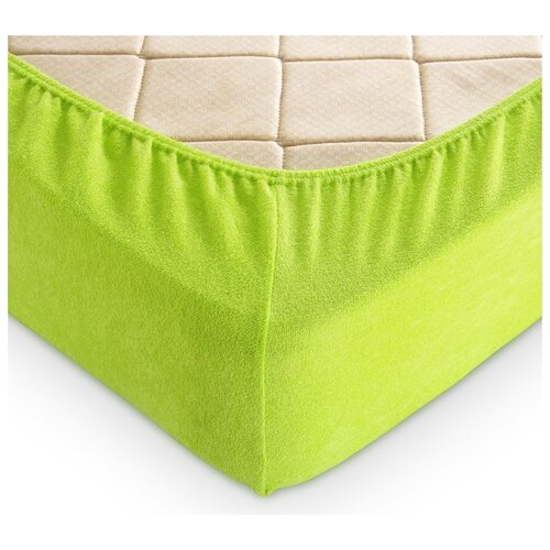 фото Махровая простыня на резинке текс-дизайн