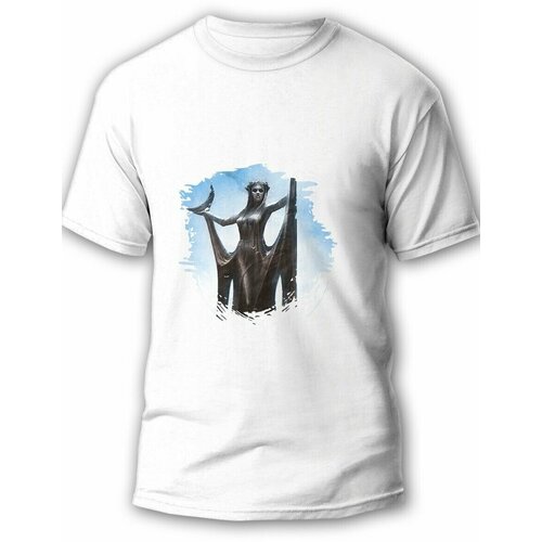 фото Футболка, размер m, белый будь на стиле