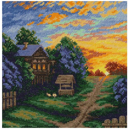 фото Набор для вышивания panna "весенние краски" 16.5x16.5 см