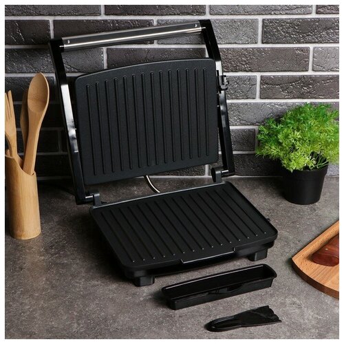 Электрогриль Luazon LEG-2001 2000 Вт антипригарное покрытие 30х235 см 527100₽