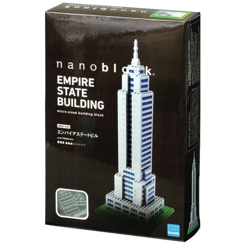 Конструктор Nanoblock Deluxe Edition NBM-004 Эмпайр Стейт Билдинг, 740 дет.