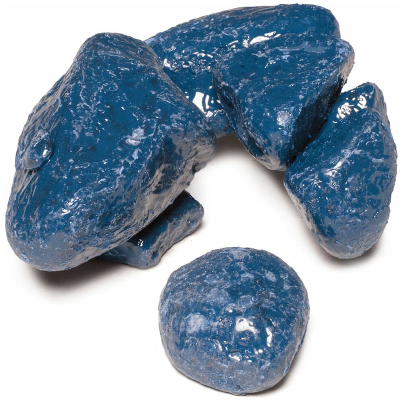 фото Галька Laguna речная синяя для аквариумов (2 кг (20-30 мм))