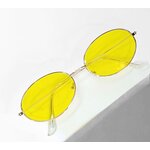 Солнцезащитные имиджевые очки круглые тишейды - изображение