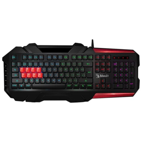 фото Клавиатура A4Tech B3590R Gamer LED Black-Red USB