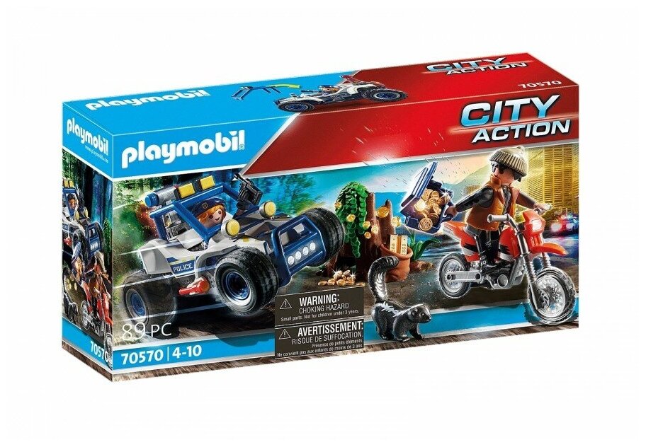 Игровой набор Playmobil «Погоня за похитителем сокровищ» 70570