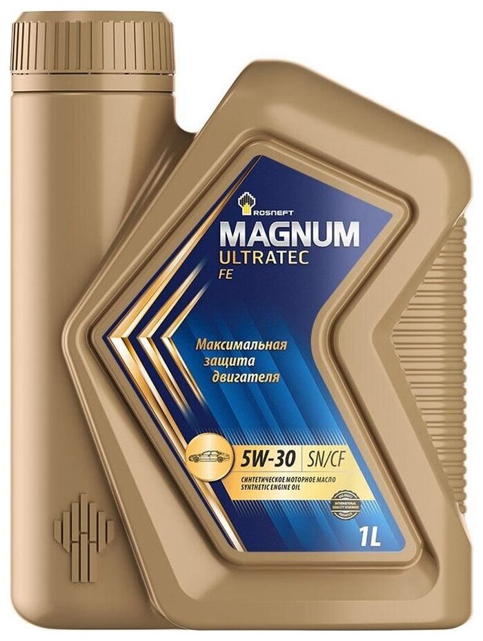 Синтетическое моторное масло Роснефть Magnum Ultratec FE 5W-30