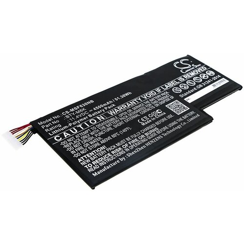 Аккумуляторная батарея CameronSino для ноутбука MSI BTY-M6K 11.4V (4500mAh)