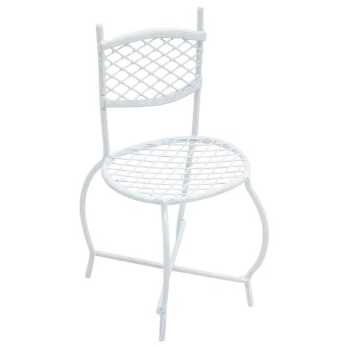 фото Kb3471-ru металлический мини стул, белый 4,3*3,5*4*7,5см астра astra & craft