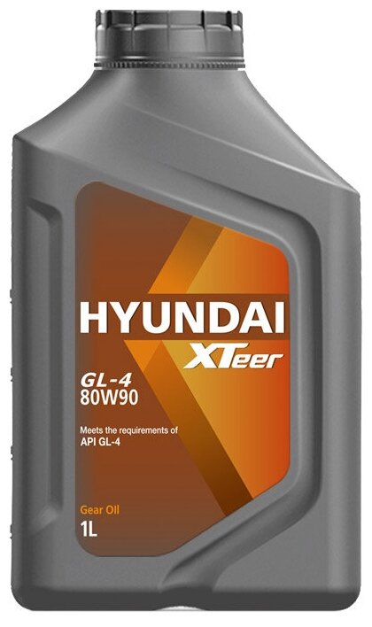 Масло трансмиссионное синтетическое HYUNDAI XTeer Gear Oil-4 80W-90, 1л