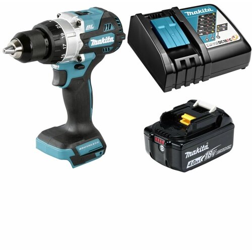Дрель-шуруповерт аккумуляторная 130Нм LXT 18В аккумулятор 4Ач и зу Makita DHP486RM 2919000₽