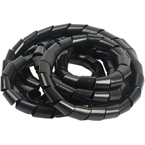 Лента монтажная спиральная пластиковая ЛСМ-15 10м черный 1994₽