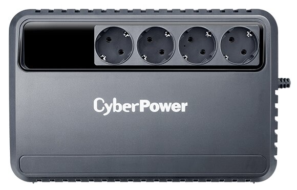 Интерактивный ИБП CyberPower BU1000E черный 600 Вт