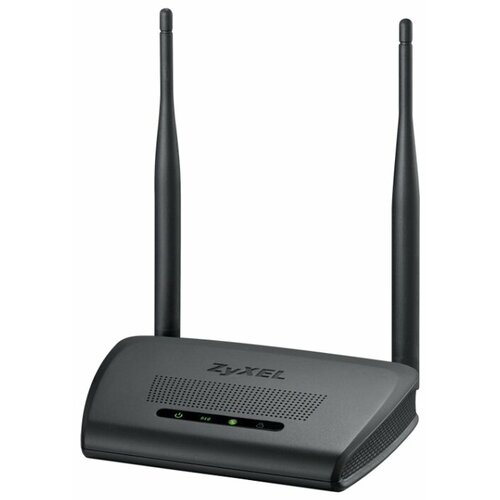 фото Wi-Fi роутер ZYXEL NBG-418N v2 черный