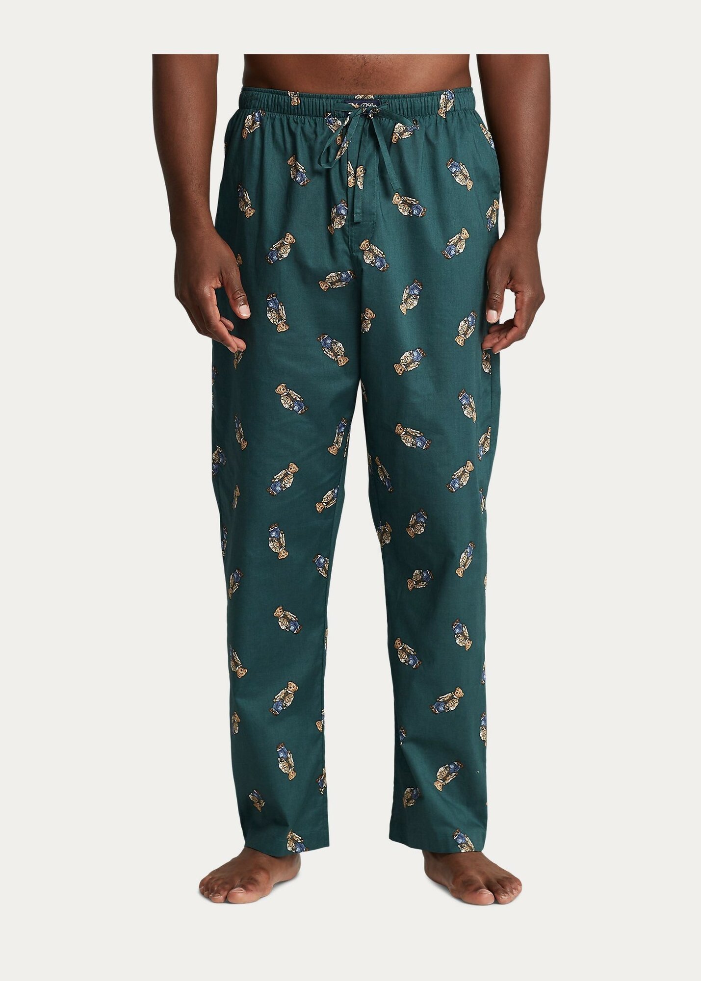 Мужские пижамные штаны Polo Ralph Lauren Bear из хлопка L - фотография № 2