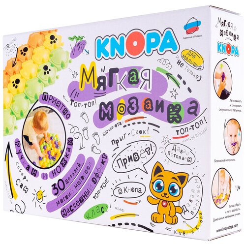 Knopa Мягкая мозаика 30 элементов (82003)