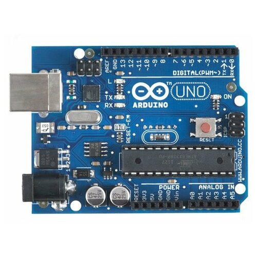 Плата контроллера Uno R3 ATMega 328P CH340G / Arduino IDE совместимая / Ардуино проекты