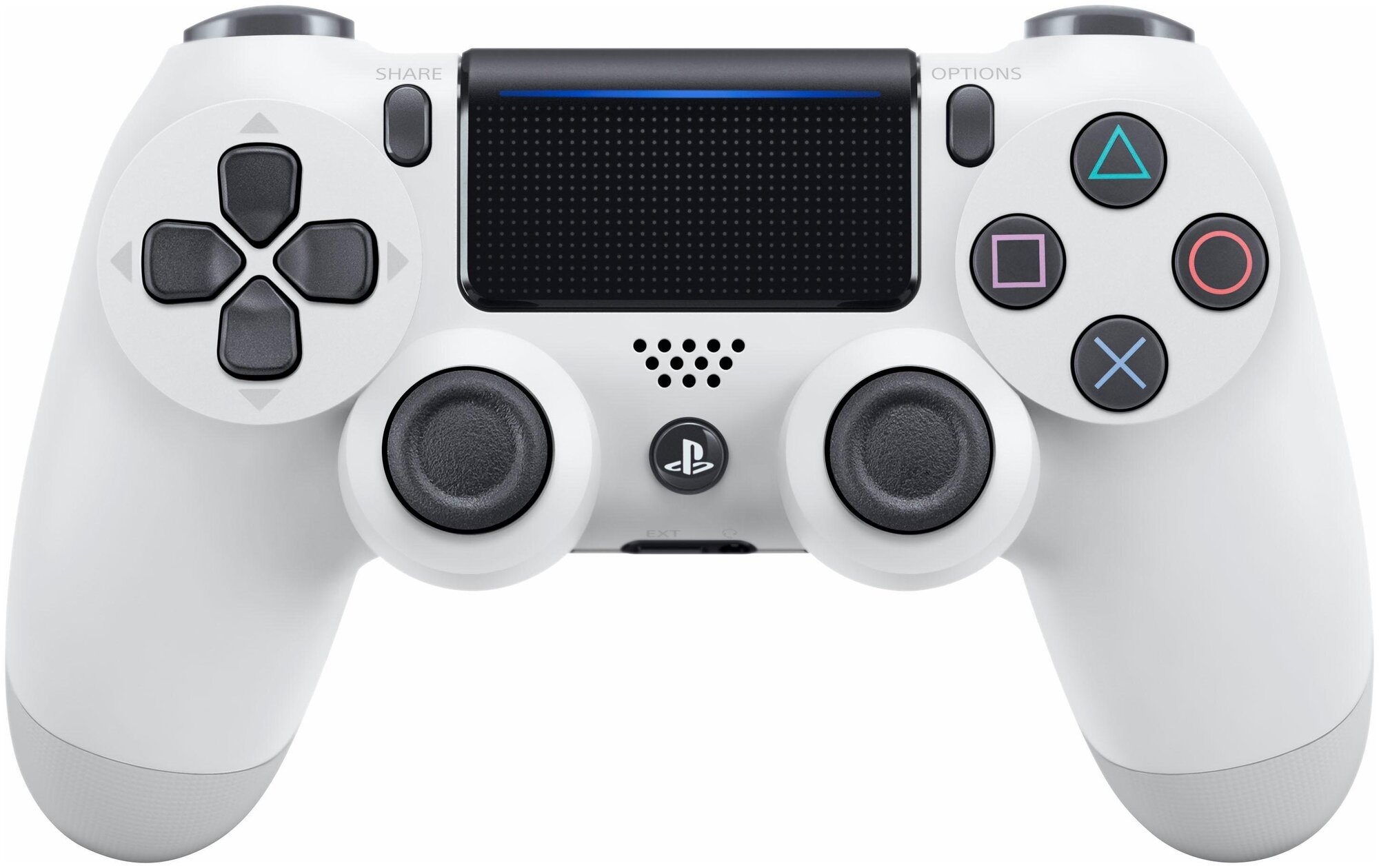 Геймпад Sony DualShock 4 v2 CUH-ZCT2E, Белый ледник, 1 шт.