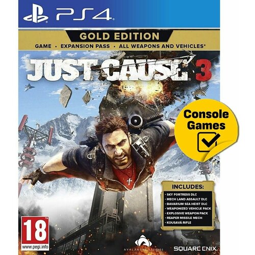 PS4 Just Cause 3 Gold Edition английская версия 2150₽