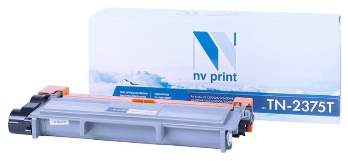 Картридж лазерный NV PRINT (NV-TN2375) для BROTHER HL-L2300/2340/DCP-L2500, ресурс 2600 стр. Комплект : 1 шт