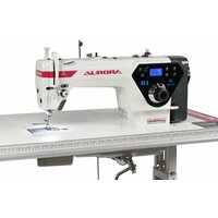 Прямострочная промышленная швейная машина Aurora H1 с укороченным столом