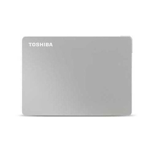 фото Внешний жесткий диск toshiba hdtx120escaa/hdtx120escaau (dtx120) canvio flex 2тб 2,5" usb 3.0usb-c, серебро