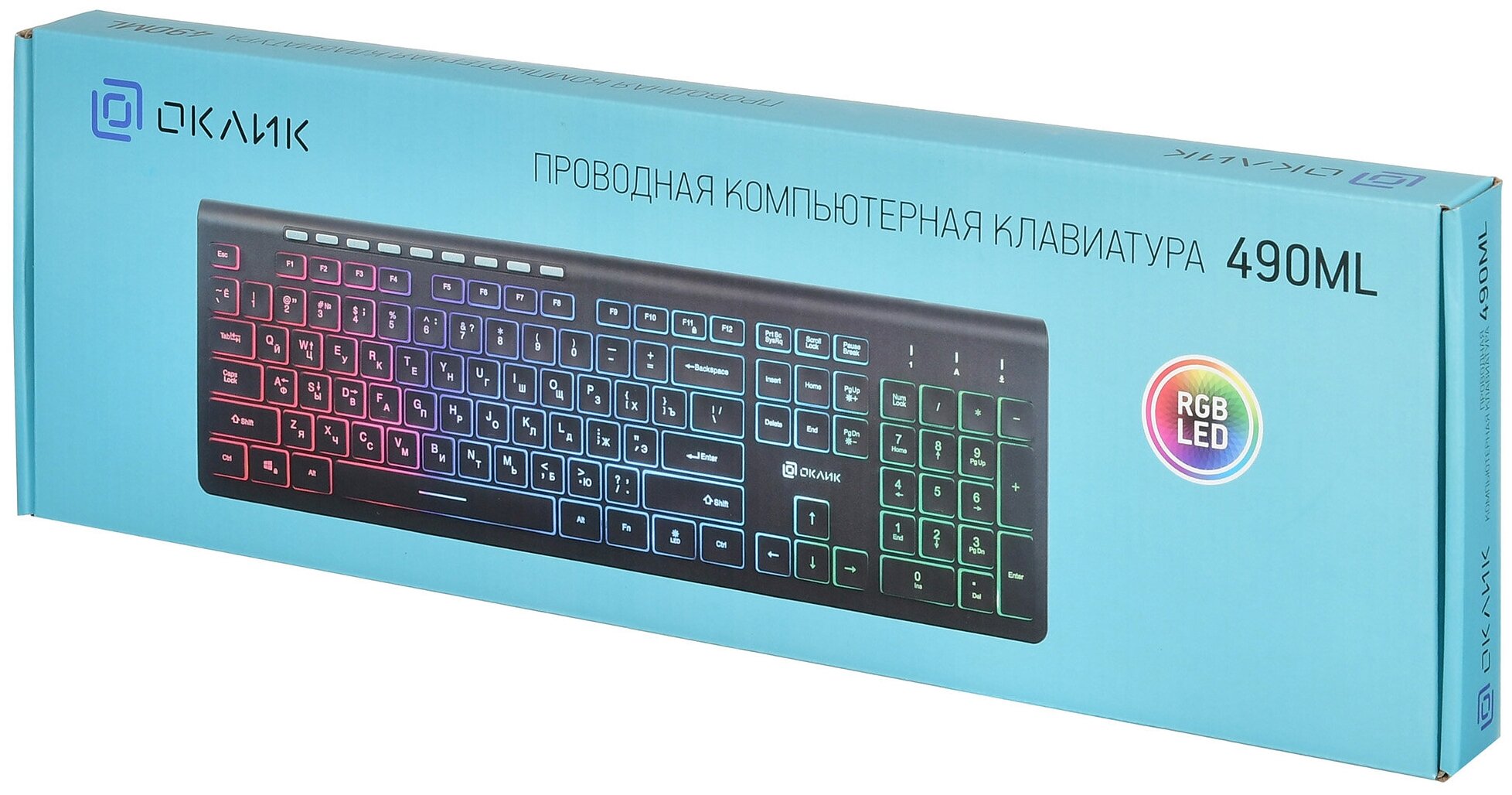 Клавиатура OKLICK 490ML