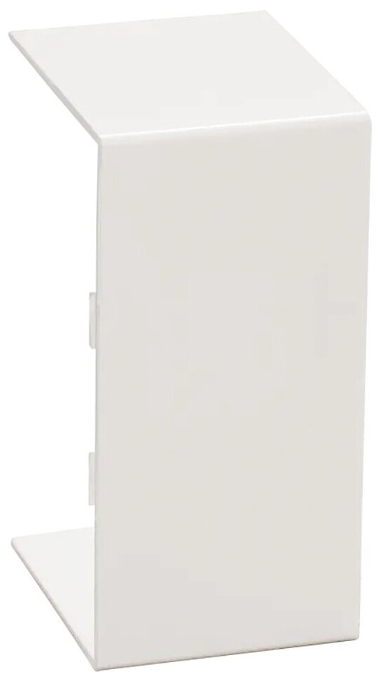Соединитель для кабель-канала КМС IEK, 20 x 10 мм, 4 шт, белый