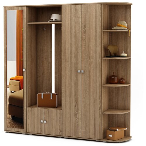 Прихожая МФ Владимир Тунис-4 корпус/фасад дуб сонома