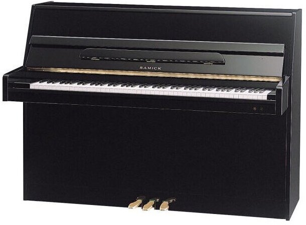SAMICK JS043D EBHP - пианино,109x148x57, 240кг, струны 'Roslau'(Германия), полир, черный