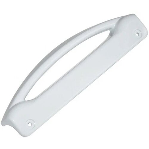 Ручка для холодильника Позис Vega, Орск, Свияга, Мир вертикальная белая (в комплекте 2 заглушки) для моделей 101, 102, 139, 149