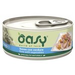 Влажный корм для собак Oasy Specialita Naturale, тунец, с овощами 150 г - изображение