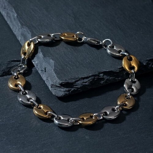 фото Браслет queen fair, размер 19.5 см, золотой, серебряный