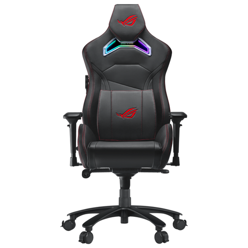 фото Компьютерное кресло asus rog chariot gaming chair игровое, обивка: искусственная кожа, цвет: черный