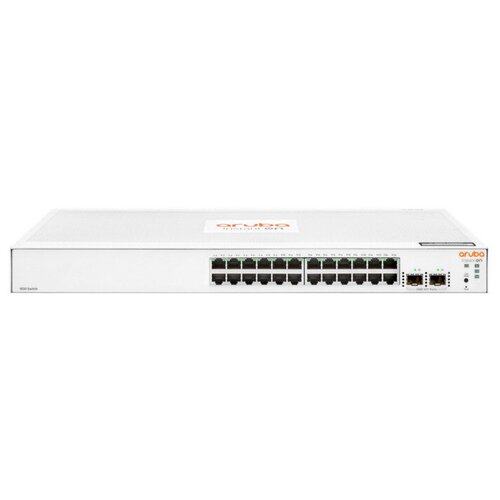 коммутатор hpe jl814a aruba instant on 1830 Коммутатор HPE Aruba Instant On 1830 24G 2SFP, управляемый, количество портов: 24x1 Гбит/с (JL812A#ABB)