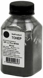 Тонер NetProduct для HP LJ Pro M104/M132, 70 г, банка, черный