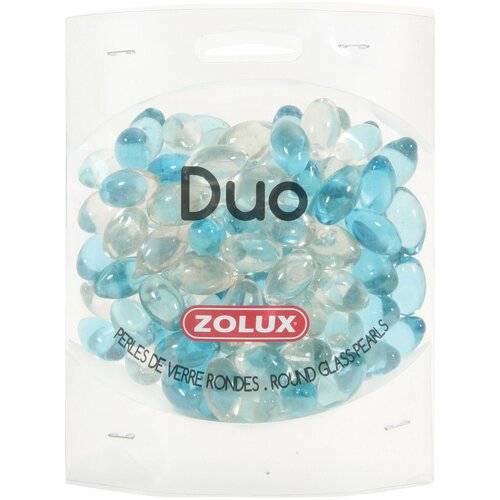 Украшения для аквариума стеклянные Zolux Дуо голубые, 472 гр