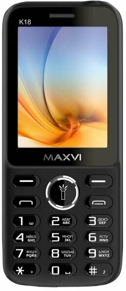 Телефон Maxvi K18 BLACK