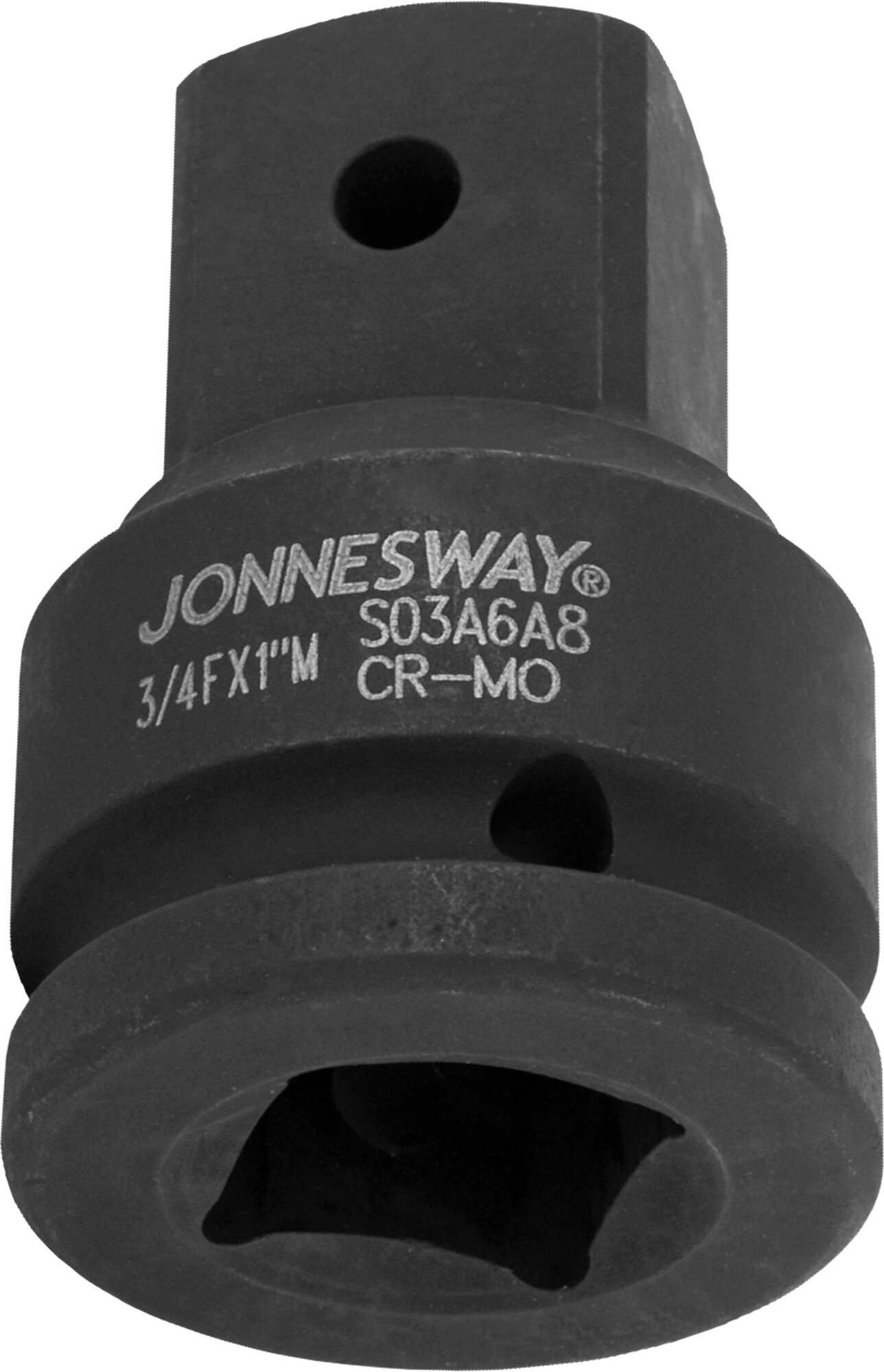 Адаптер-переходник Jonnesway для ударного инструмента F-3/4", M–1", S03A6A8, - фото №3