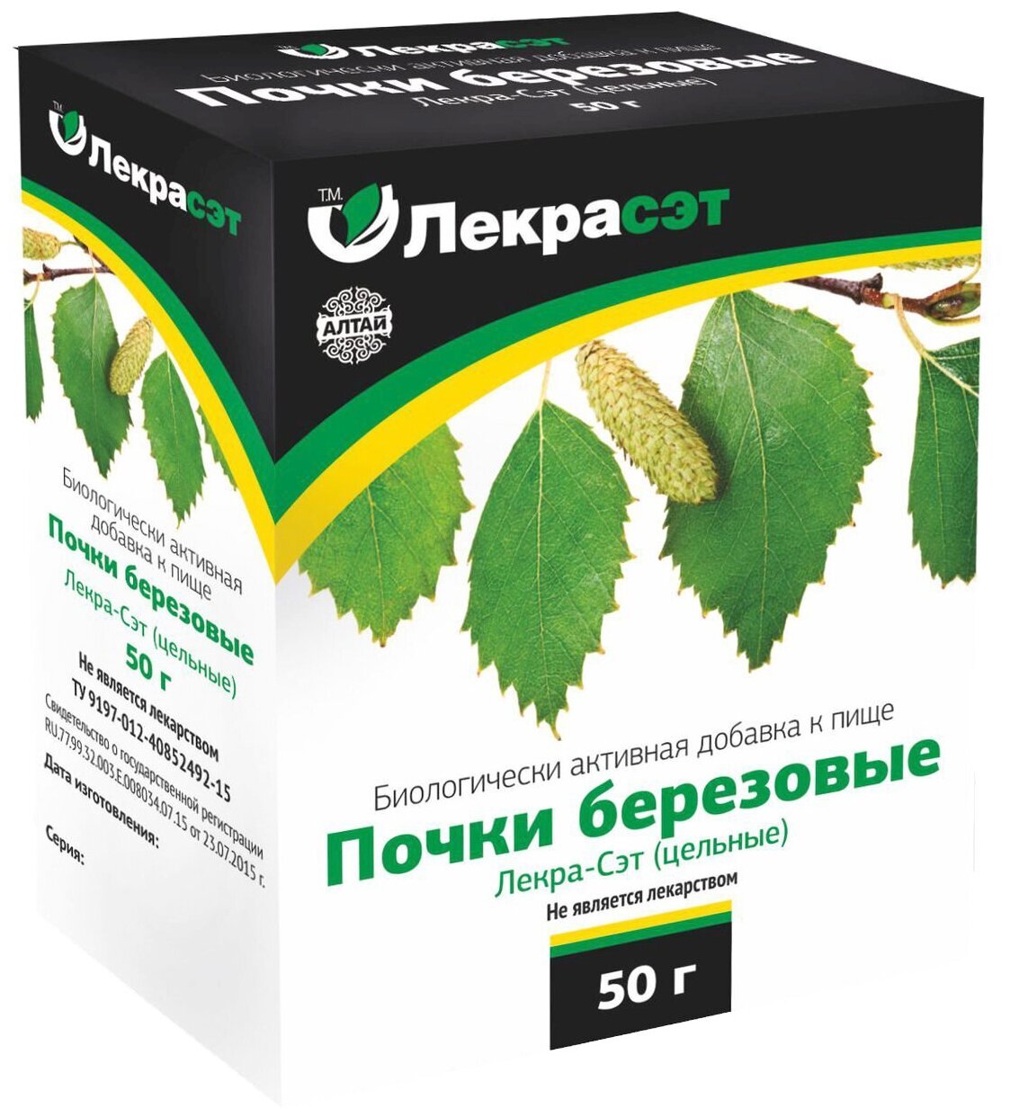 Лекра-СЭТ почки Береза 50 г