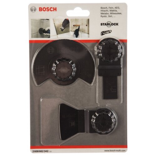 фото Набор полотен по плитке (3 шт.) bosch 2608662342