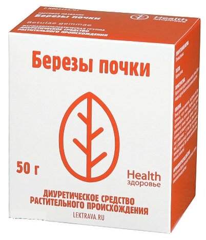 Здоровье Health почки Березы, 50 г