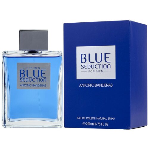 BANDERAS туалетная вода Blue Seduction for Men, 200 мл antonio banderas туалетная вода blue seduction for women 50 мл