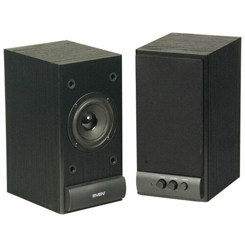 Колонки 20 SVEN SPS-609 10Вт черный 722600₽