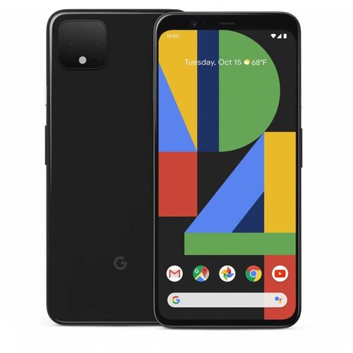 Смартфон Google Pixel 4 6/64 ГБ, nano SIM+eSIM, Just black