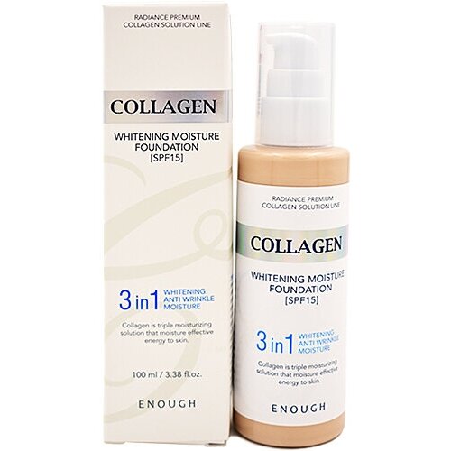 Enough Collagen Whitening Moisture Foundation 3 in 1 №23, 100мл